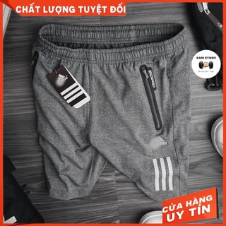 Quần Đùi Thể Thun Sọc Đùi [HÌNH THẬT] Quần Short Nam Thể Thao, Quần Đùi Thể Thao Thun