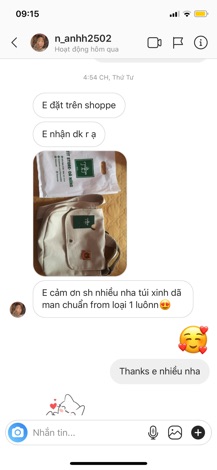 Túi bì thư message ulzzang Hàn Quốc (có sẵn, vừa a4)