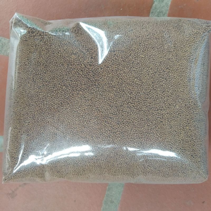 1kg Cám cá vàng, cá Koi AF CA01 hạt 1ly (40% đạm) tăng size nhanh lên màu mạnh