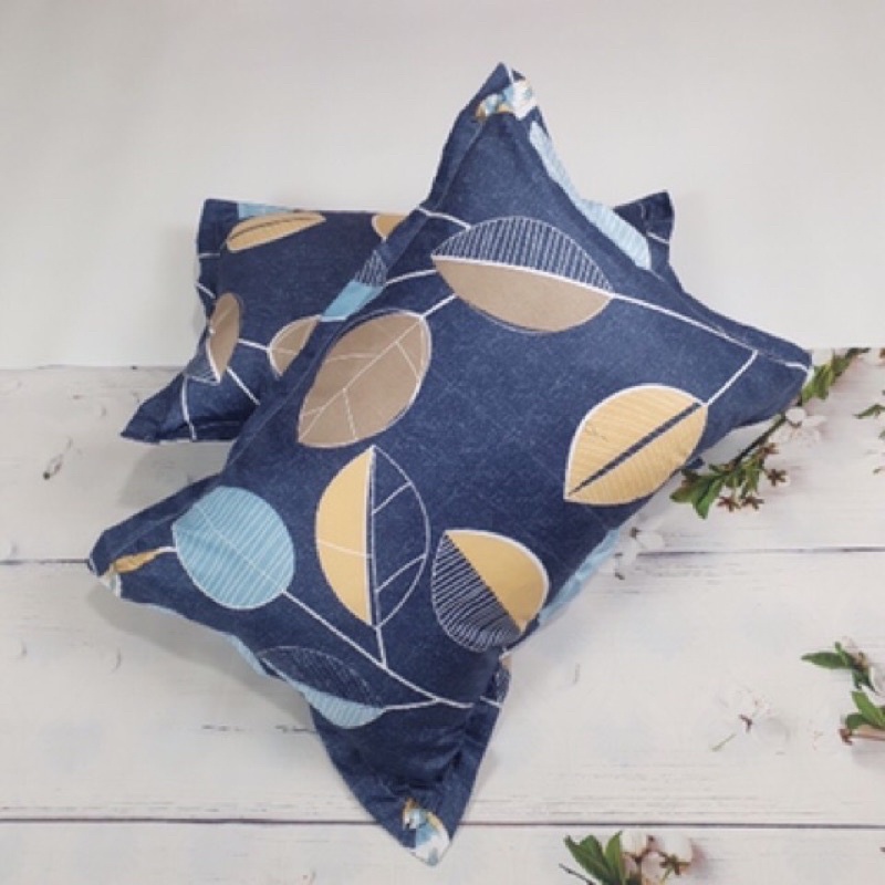 Đôi Vỏ Gối Nằm, Vỏ Gối Ôm  Bốn Mùa Bedding, Chất liệu cotton poly không nhăn, không xù, kích thước 45x65cm