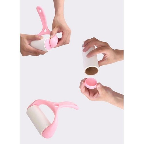 CÂY LĂN BỤI QUẦN ÁO,Lông Chó Mèo + Tặng kèm lõi lăn