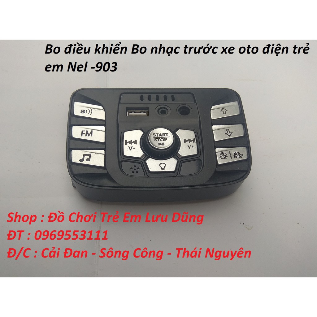 mạch trước xe điện trẻ em Nel - 903