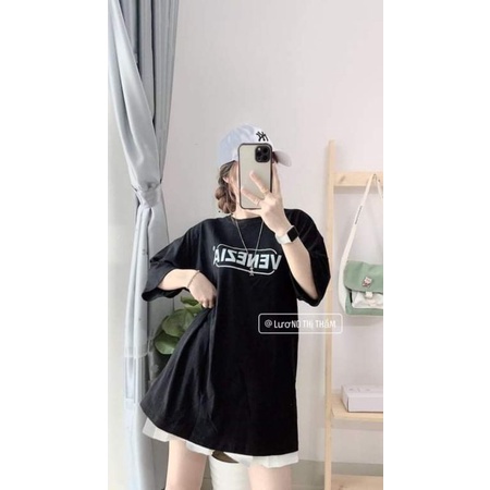 [Rẻ Vô Địch] Áo thun cotton tay lỡ unisex -  - ÁO  chữ VENEZIA tay lỡ  - - mẫu hot 2022