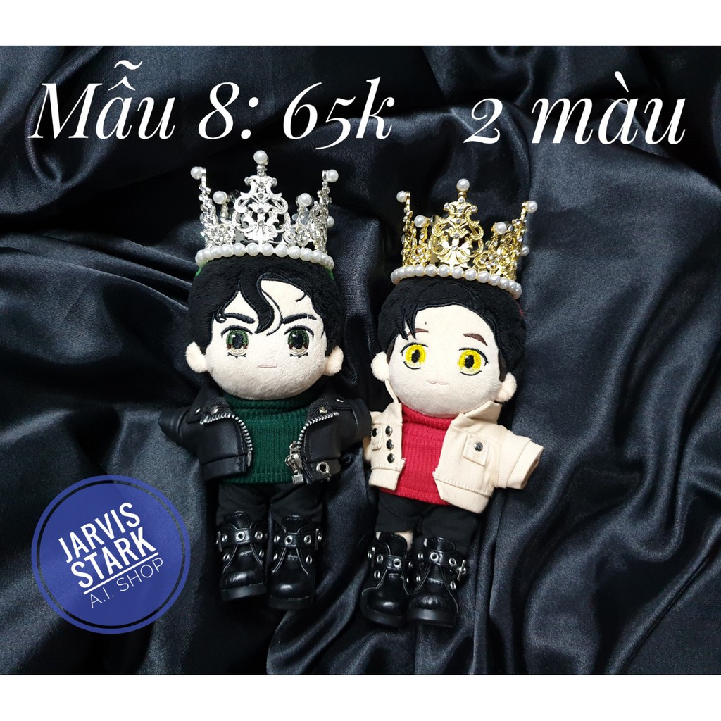 Trang sức đội đầu vương miện nhỏ cho doll