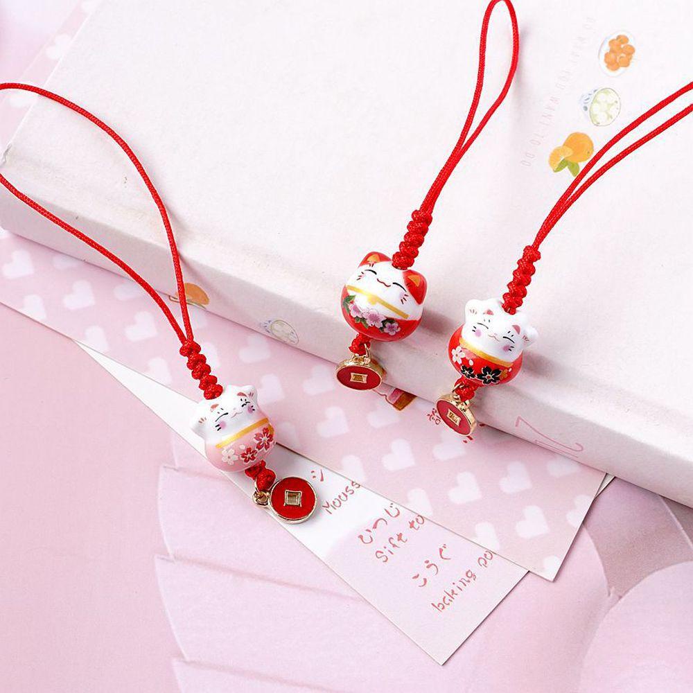 Dây Đeo Điện Thoại / Móc Khóa Họa Tiết Hoạt Hình Dễ Thương