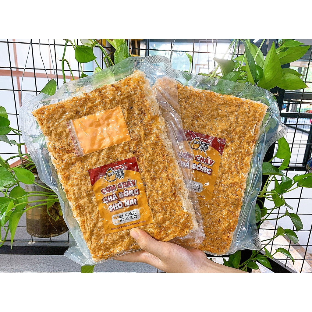 (Đặc Biệt) Cơm Cháy Siêu Chà Bông 250Gr - Cơm Cháy Chiên Mắm Chickgarden