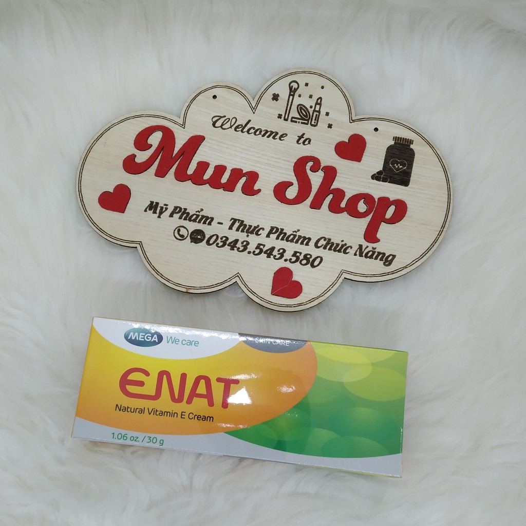 Kem dưỡng ẩm Enat Natural Vitamin E Cream
