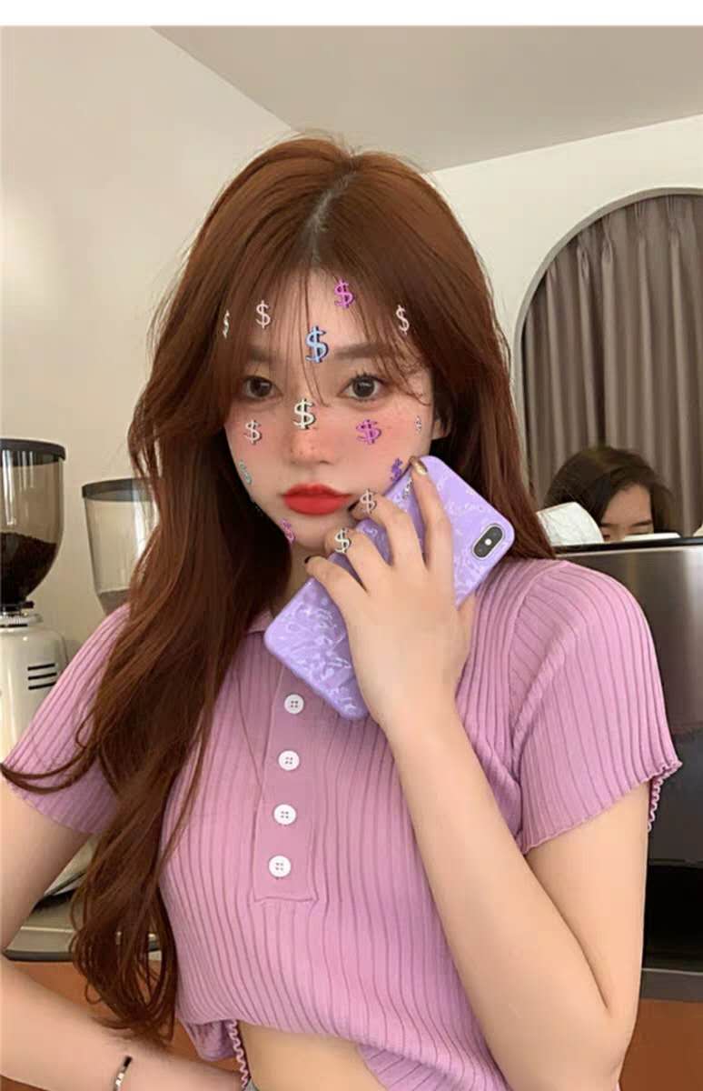 áo polo Ngắn Tay Trơn Màu Xinh Xắn Dành Cho Nữ 8052 | BigBuy360 - bigbuy360.vn