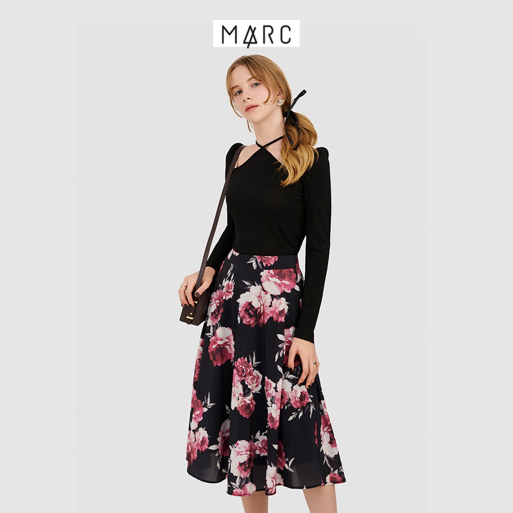 Áo thun nữ MARC FASHION gân tay dài cổ yếm | BigBuy360 - bigbuy360.vn