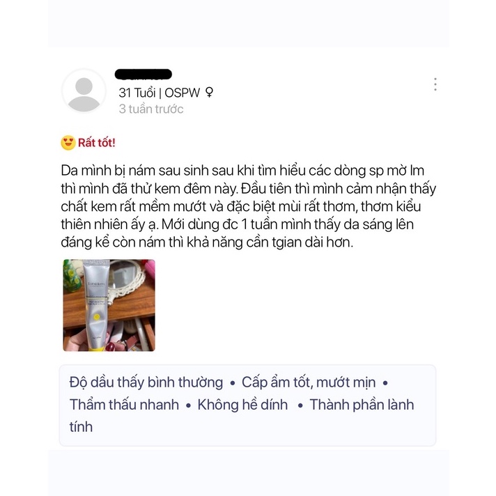 LD_005_Kem dưỡng Vitamin C 25% làm trắng giảm thâm sạm Lumiderm