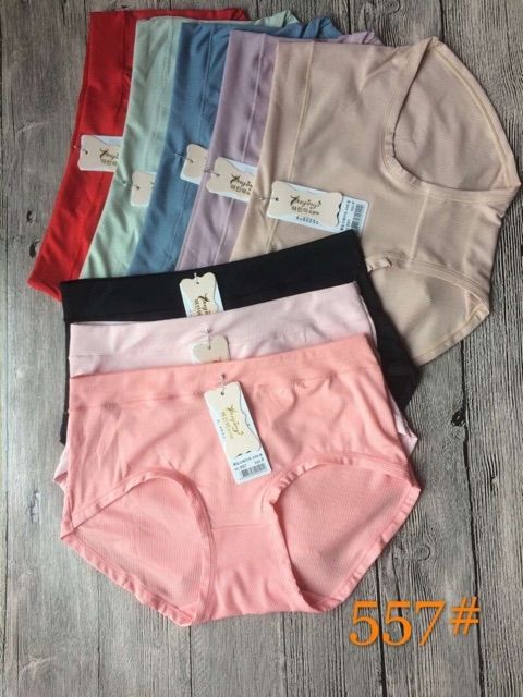 Combo 10 Quần Lót Cotton Tăm From To 55 đến 65kg Mã 557