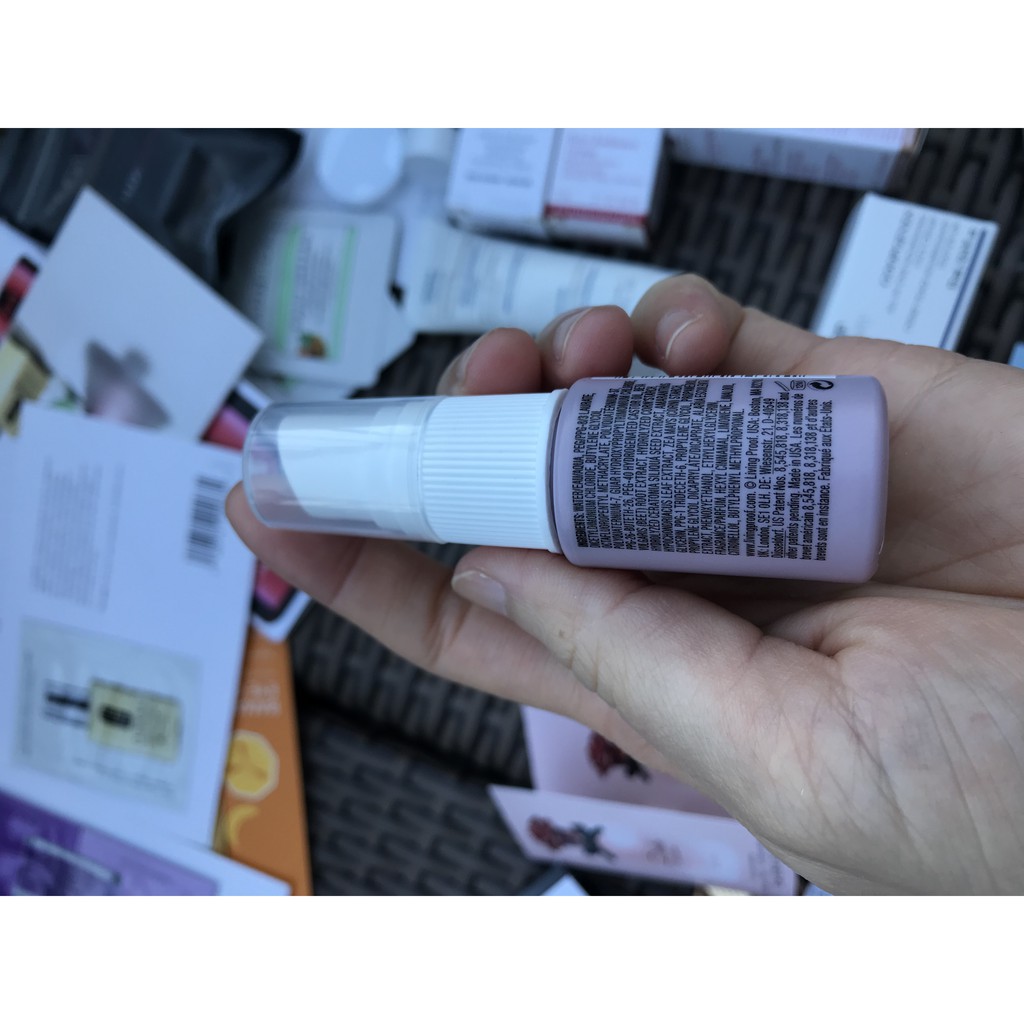 Xịt dưỡng phục hồi, bảo vệ tóc Living proof restore perfecting spray mini size 15ml