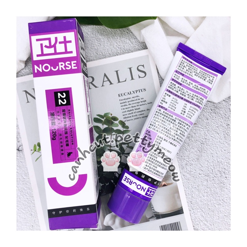 GEL TIÊU BÚI LÔNG NOURSE 22+ GEL DINH DƯỠNG NOURSE 01