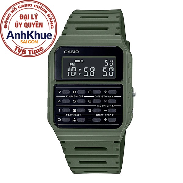 Đồng hồ nam dây nhựa Casio Standard chính hãng Anh Khuê CA-53WF-3BDF