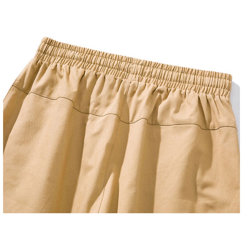 Quần Short 100% Cotton Dáng Rộng Thời Trang Mùa Hè Dành Cho Nam Giới