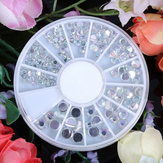 Box of 300 rhinestones for special nail decoration