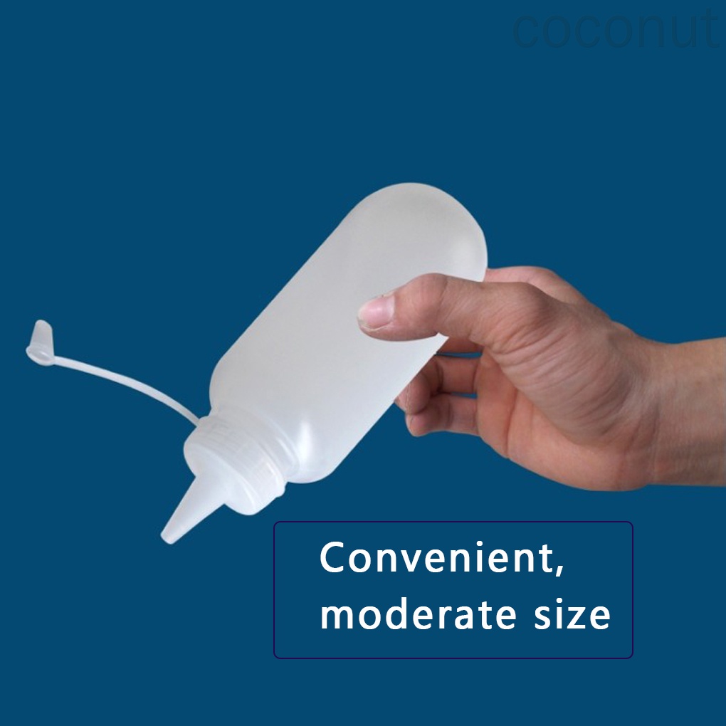 Bình nhựa đựng dầu / nước sốt / nước sốt 100ml có đầu xịt tiện dụng cho nhà bếp