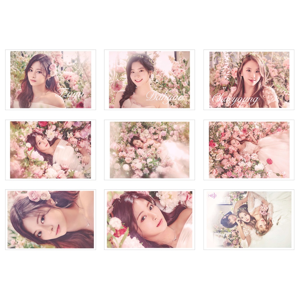 [Ép Lụa] Lomo Card 27 Ảnh TWICE - TWICELAND ZONE 2