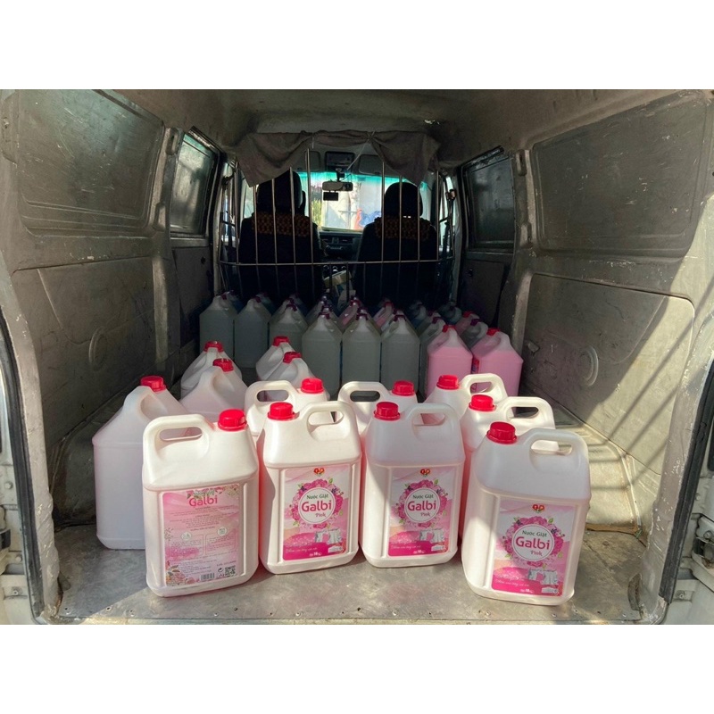 Nước giặt lưu hương Galbi Pink 10kg - sp chuyên dụng cho giặt là