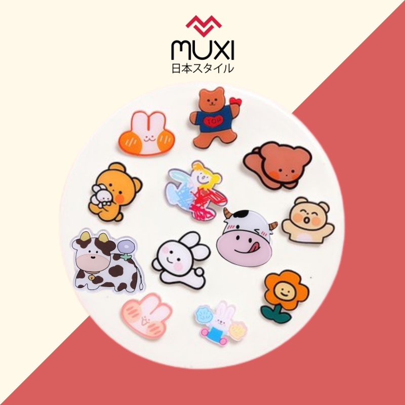 Huy hiệu pin cái balo, túi xách cực đẹp (giao ngẫu nhiên)