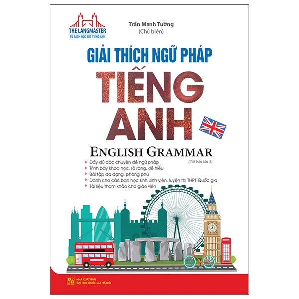 Sách The Langmaster - Giải Thích Ngữ Pháp Tiếng Anh (Tái Bản 2021)