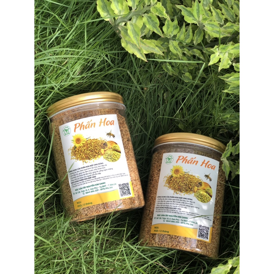 Phấn hoa nguyên chất hoa cà phê đặc sản Tây Nguyên Kim Oanh hộp 500gr