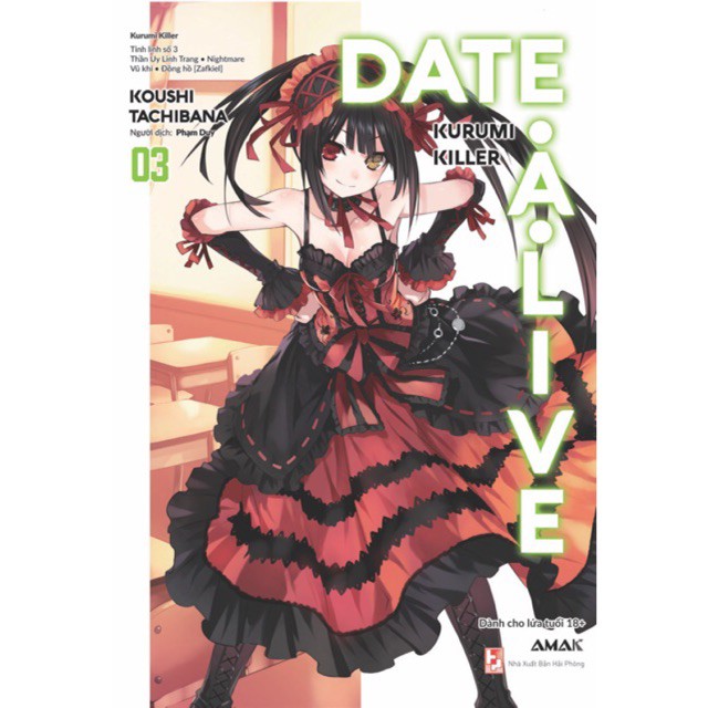 Sách - Date a live tập 3 