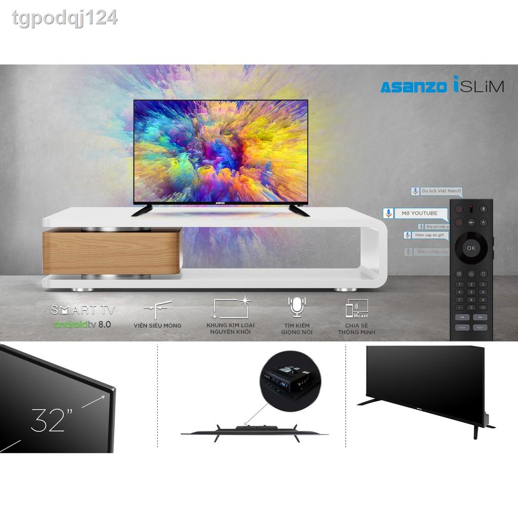 ♨Tivi Smart Asanzo 32" (Android 8.0 + Viền Mỏng) - 32SL500 | BigBuy360 - bigbuy360.vn
