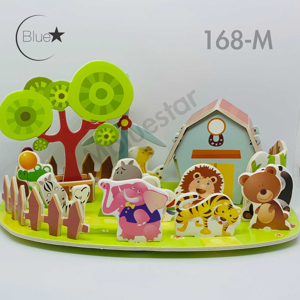 Đồ chơi Xếp hình 3D giúp trẻ phát triển trí tuệ(3D Puzzle)