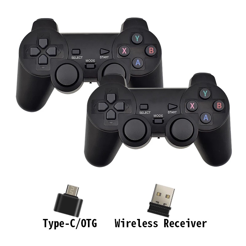 Data Frog Tay Cầm Chơi Game Không Dây 2.4G Cho Điện Thoại PS3 Android PC