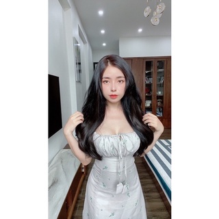 Kẹp 9 miếng tơ hàn xoăn layer Hàn Quốc. Tóc giả kẹp phím 9 mảnh. Nối tóc tại nhà.