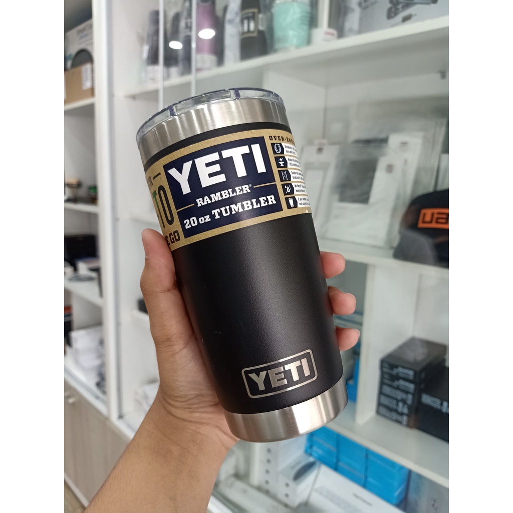 Ly giữ nhiệt YETI 20oz +Nắp Magslider (600 ml) - Nhiều màu - Stainless Steel/Thép không gỉ cao cấp- 