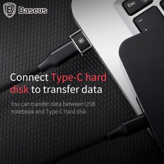 Cáp chuyển chân sạc type C ra USB Baseus