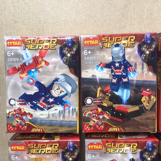 Lego xếp hình Super Heroes - Ironman (có 8 mẫu)