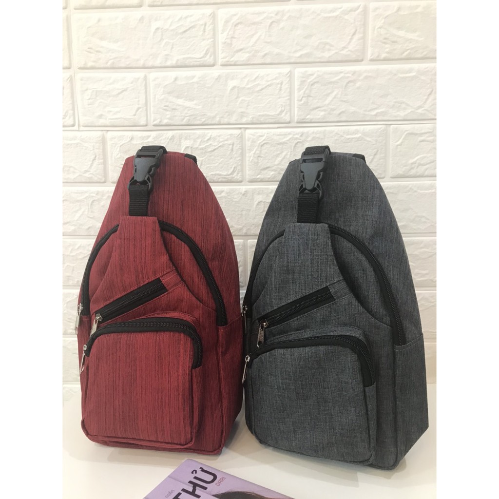 Túi đeo chéo nam nữ, balo túi bao tử mini style Hàn Quốc dùng để đi học, đi chơi, đi làm