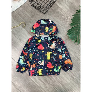 Áo gió bé trai quảng châu 2 lớp