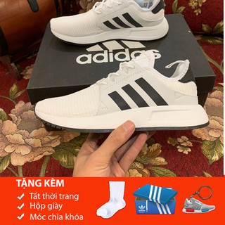 Giày Xprlll Đen Vạch Trắng Phản Quang Nam Nữ