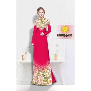Vải Áo Dài Tằm Ý, Lụa Nhật  KAD234