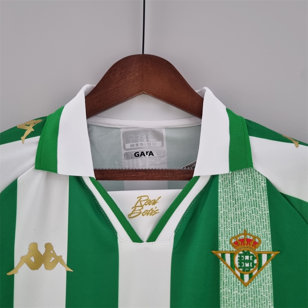 Áo Thun Bóng Đá In Chữ Real Betis King Thời Trang Cho Nam 22/23