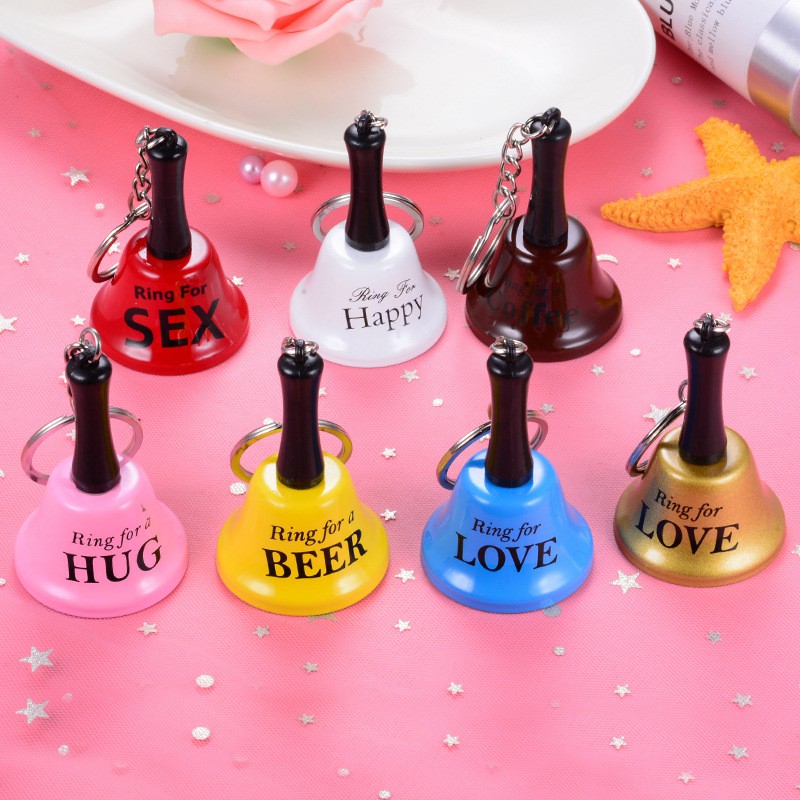 Móc Khóa Chuông Lắc Tay - 1 Cái ( Giao Màu Ngẫu Nhiên )