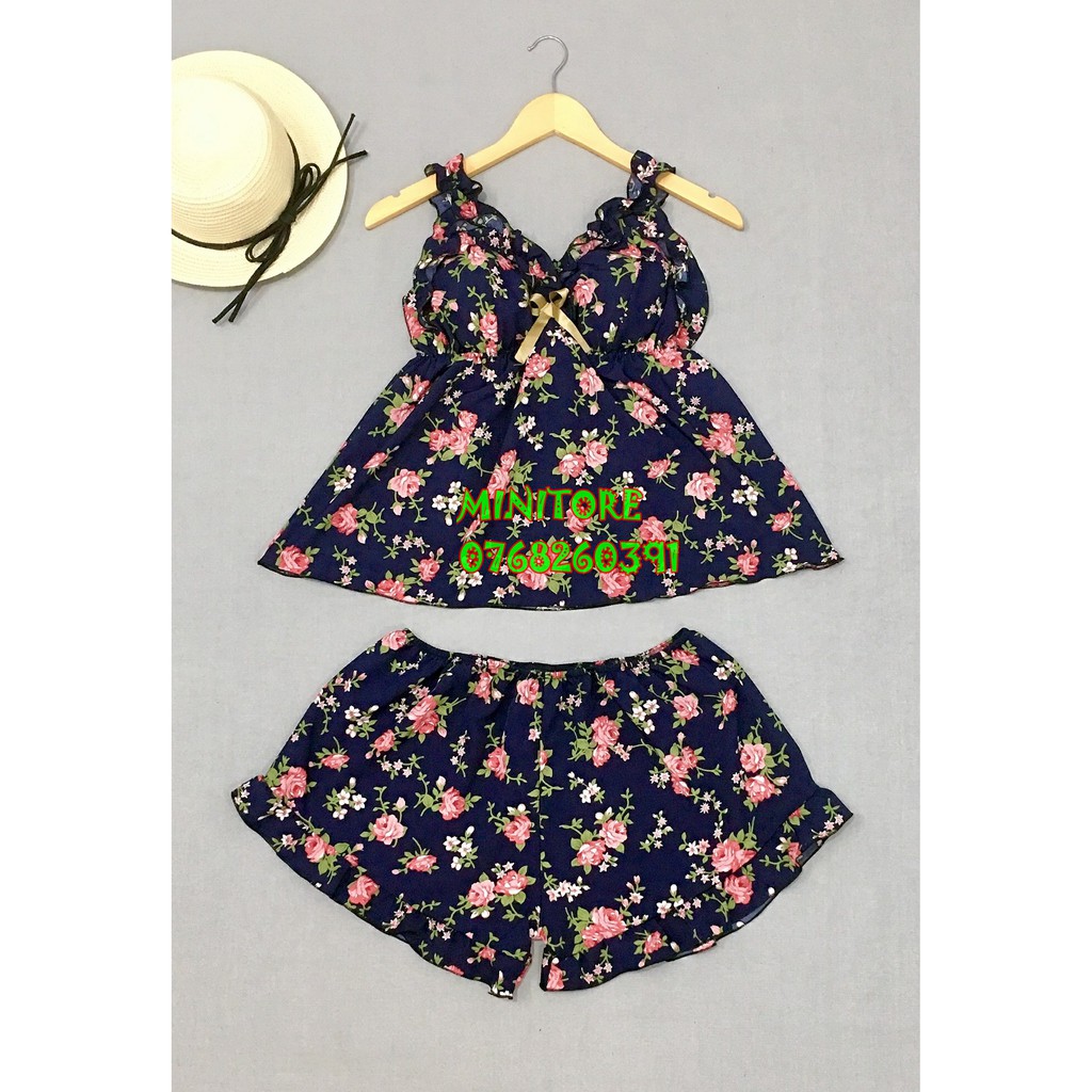 [60KG - 90KG] ĐỒ BIGSIZE KATE LỤA HOA CÓ MÚT ÊM THÁO RỜI, ĐỒ SIZE LỚN VẢI MỀM MÁT KHÔNG NHĂN | BigBuy360 - bigbuy360.vn