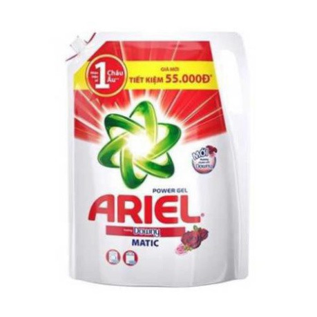 Nước giặt Ariel Matic [𝐅𝐑𝐄𝐄𝐒𝐇𝐈𝐏] túi 2.15kg