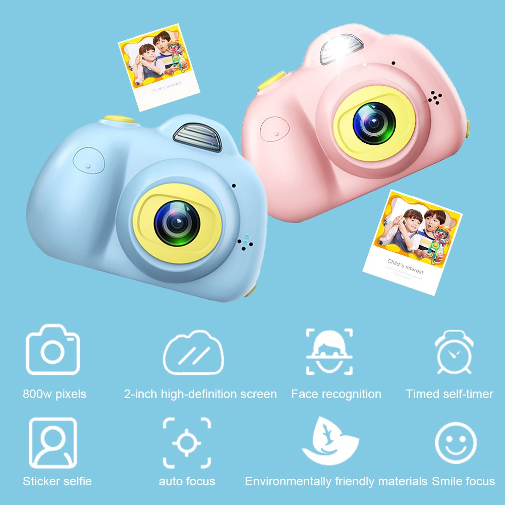 Máy Ảnh Kỹ Thuật Số Mini Dễ Thương 8.0mp 2.0 Cho Bé | WebRaoVat - webraovat.net.vn