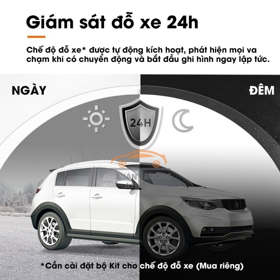 Camera hành trình ô tô 70mai Dash cam Pro Plus + A500S độ phân giải 1944P bảo hành 12 tháng