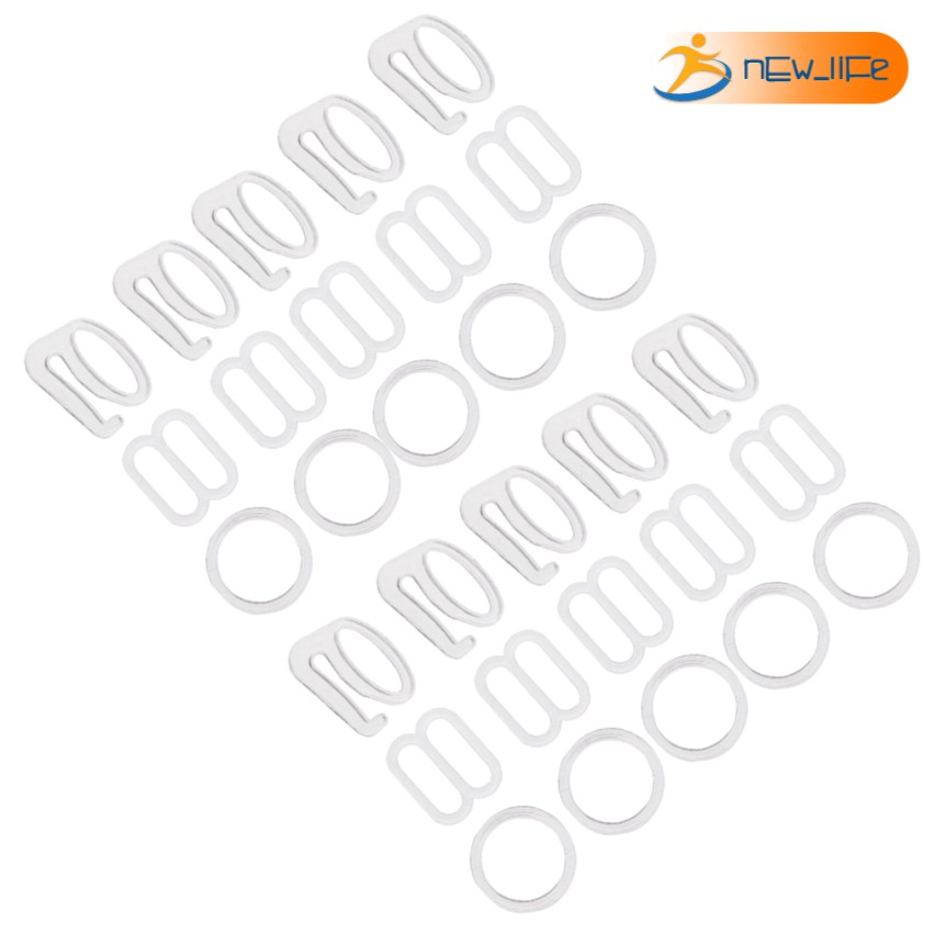 Set 20 Móc Cài Chữ O Điều Chỉnh Dây Áo Ngực