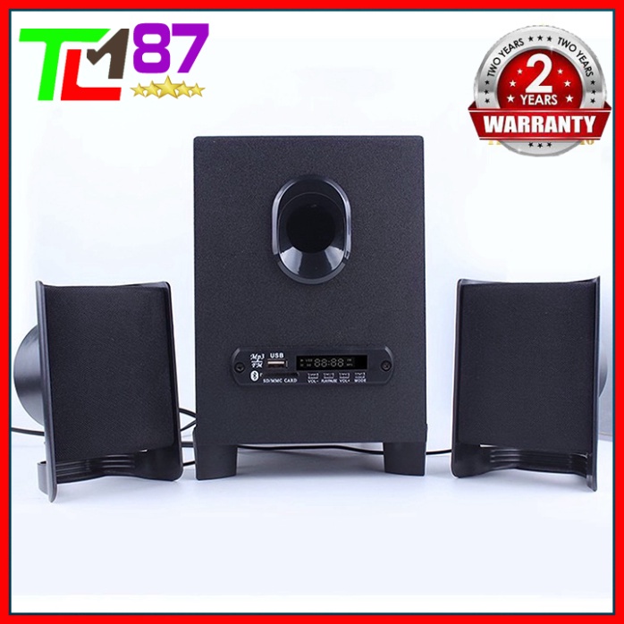 Loa Máy Vi Tính PC Laptop Chính Hãng Bluetooth Để Bàn Cao Cấp 2.1 KISONLI TM-6000U - Loa Nghe Nhạc Mini Có Dây