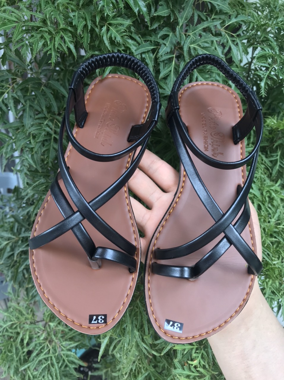 giày sandal quai mảnh mẫu sang chảnh kiểu hàn quốc