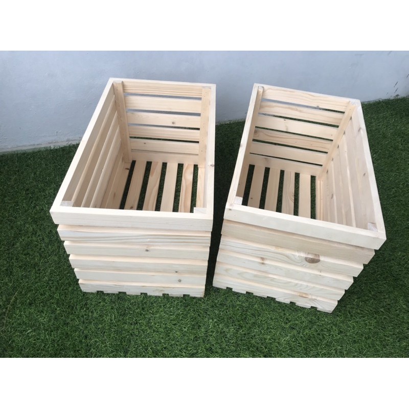 Két gỗ pallet/Thùng gỗ pallet đủ kích thước / HUY_Decor
