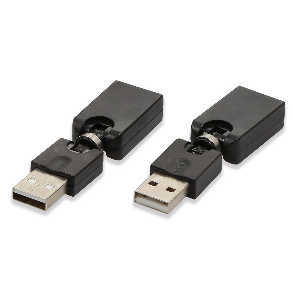 Dây Cáp Chuyển Đổi Usb 2.0 Đầu Đực Sang Đầu Cái Xoay 360 Độ