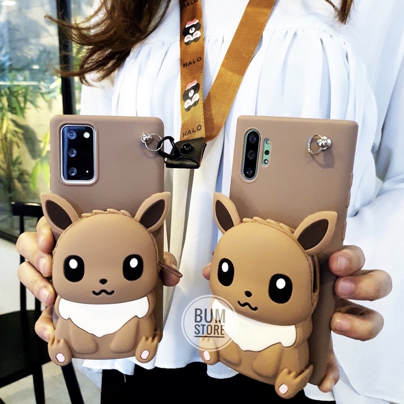 Ốp Lưng Samsung S22 Ultra / S22 Plus / S21 Ultra / S21 Plus / S21 FE / S20 FE / Note 20 Ultra / Note 20 Ví Pokemon